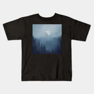 Misty Blue Forest 2 Kids T-Shirt